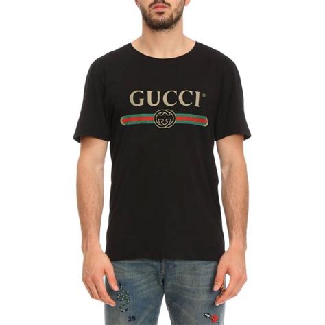 t shirt gucci homme noir|Gucci pour homme original.